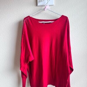 Milano Vibrant Red Women's Sweater